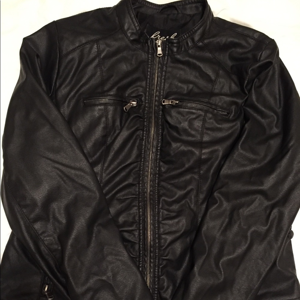 Leather jacket